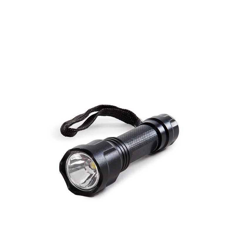 Linterna 100Lm 6000ºK LED Negra 40.000H [HO-LL-100L-B]