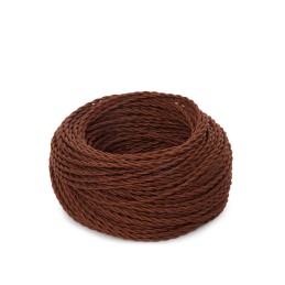 Cable Trenzado 2x0,75 x 1M  [SKD-C275-BROWN]