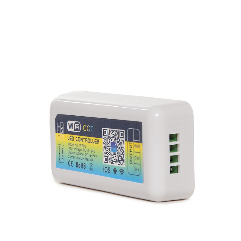 Controlador Wifi Tira LED Cct Variable Compatible Alexa