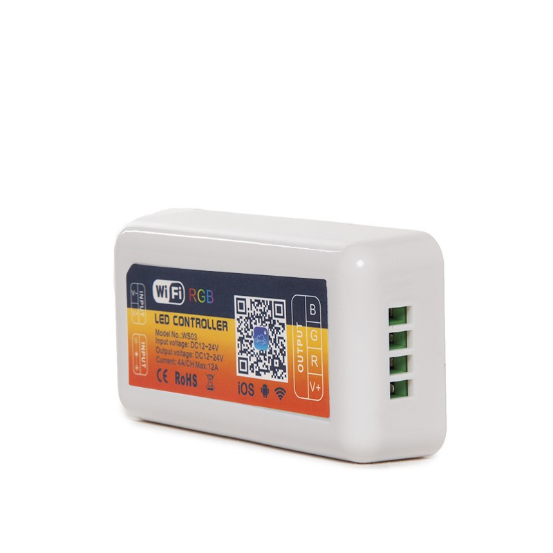 Controlador Wifi Tira LED RGB - Compatible Alexa