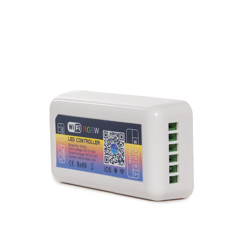 Controlador Wifi Tira LED RGB/Blanco - Compatible Alexa