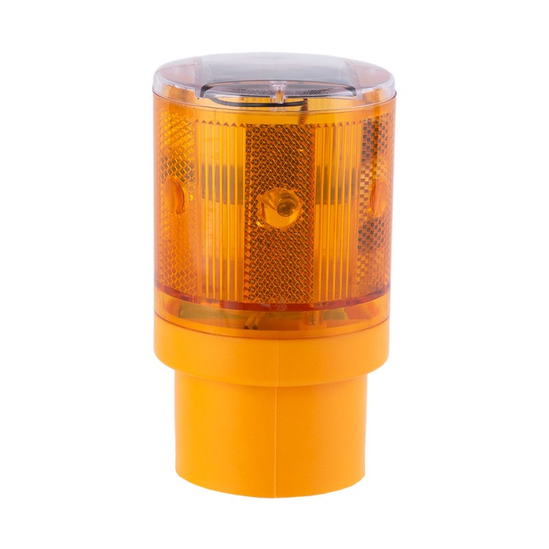 Baliza Solar LED Señalización - Amarillo