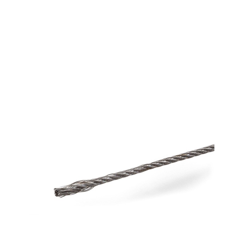 Cable Acero Inoxidable Suspensión Luminaria-Perfil Ø1,2Mm (Por Metro)