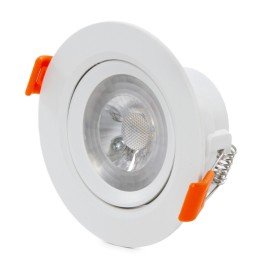 Foco Downlight Circular LED 7W 630Lm 6000ºK 40.000H [LM-4203-CW]