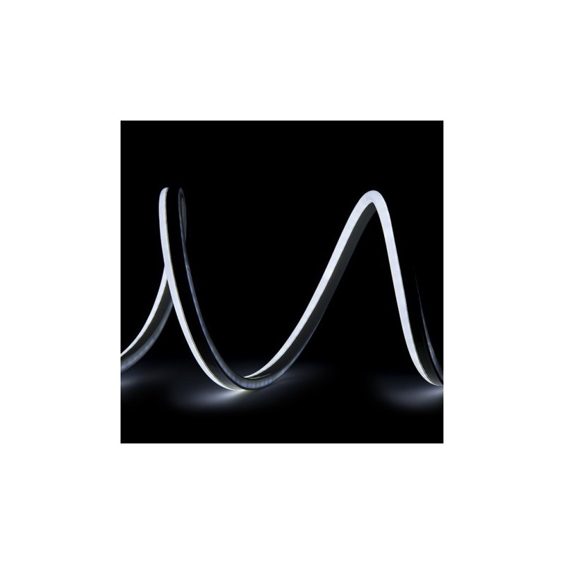 Manguera LED Neon Flex 4W 360Lm 4200ºK 220V 6x12mm SMD2835 120/M x1M 40.000H [CA-NF6X12-W]-Blanco Natural