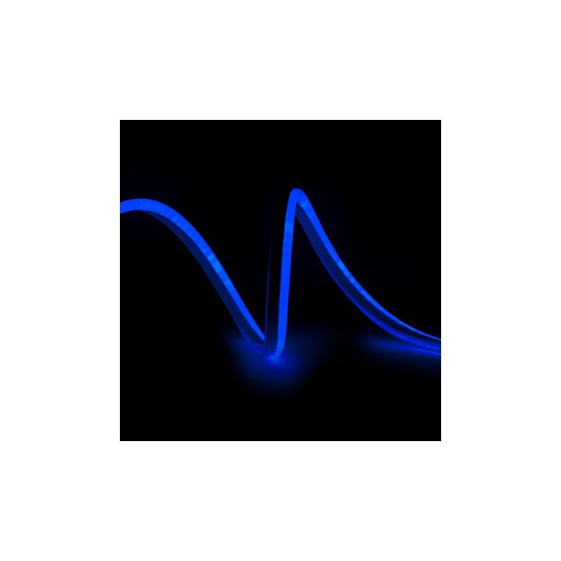Manguera LED \"Neon Flex\" 4W 220V 6x12mm SMD2835 120/M x1M 40.000H [CA-NF6X12-B]-Azul