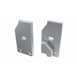 Tapón Final Perfíl Tipo I6 (Cristal 6mm)