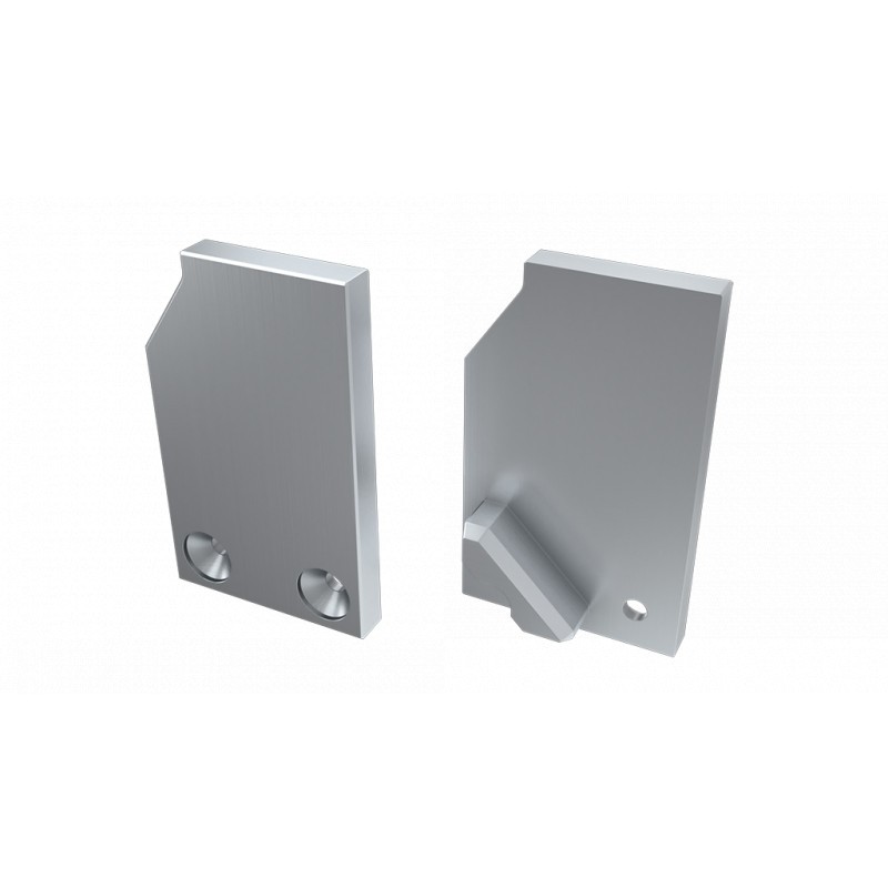 Tapón Final Perfíl Tipo I10 (Cristal 10mm)