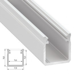 Perfíl Aluminio Tipo Y 2,02M