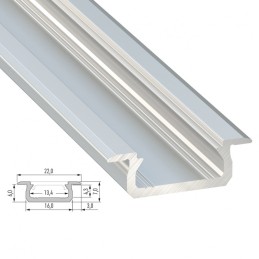 Perfíl Aluminio Tipo Z 2,02M