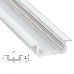 Perfíl Aluminio Tipo Z 2,02M