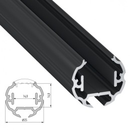 Perfíl Aluminio Tipo COSMO 2,02M