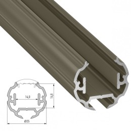 Perfíl Aluminio Tipo COSMO 2,02M
