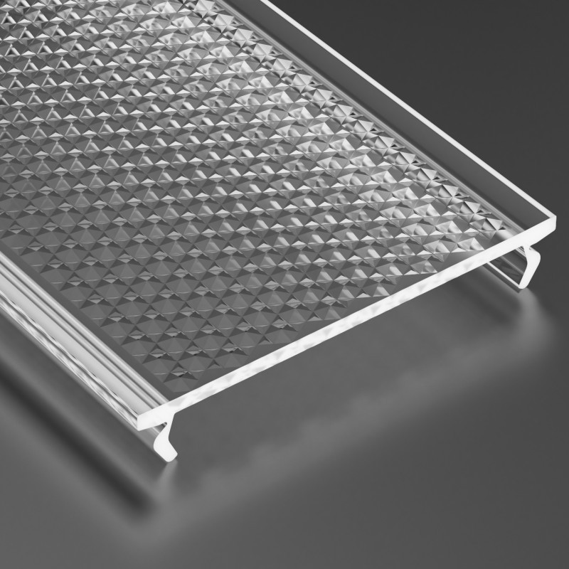 Difusor WIDEPRISMATIC PC Perfiles SOLIS, iLEDO, INSO 2,02M