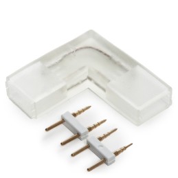 Conector L Tira LED 220VAC SMD5050.