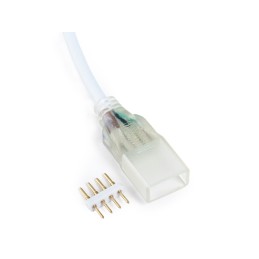 Enchufe Controlador Tira LED RGB ►30M 220VAC