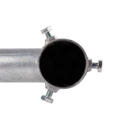 Cruceta 1 Brazo 0,5M Acero Galvanizado