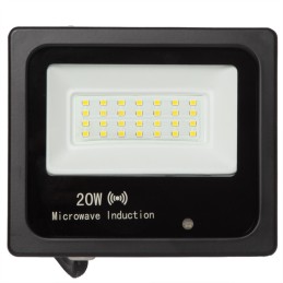 Foco Proyector LED 20W 2.400Lm 6000ºK IP65 Detector Movimiento Integrado 40.000H [1916-NS-HVFL20W-L-CW]