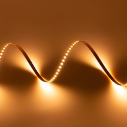 Tira de 600 LEDs 60W 7.000Lm CRI85 3000ºK SMD2835 24VDC Blanco 40.000H [CA-2835-600-24-EXWW]-Blanco Cálido