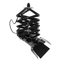 Foco Carril \"Raelyn\" 1xE27 Negro (Sin Bombilla) [PLMP-219007]