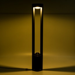 Lámpara de Suelo 10W  648Lm 3000ºK LED Exterior IP54 Chigasaki 40.000H [SL16-081B_G-WW]