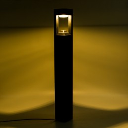 Lámpara de Suelo 10W  648Lm 3000ºK LED Exterior IP54 Saskatoon 40.000H [SL16-080C_B-WW]