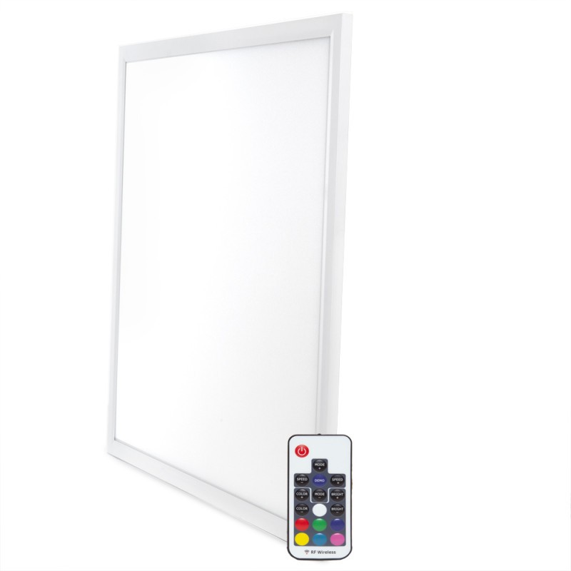Panel LED 30W 60x60Cm RGB Control Remoto 40.000H [HO-P-RGB-30W]