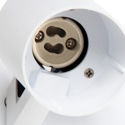 Foco Carril Trifásico \"Lumiastra\" 1xGU10 Blanco Sin Bombilla