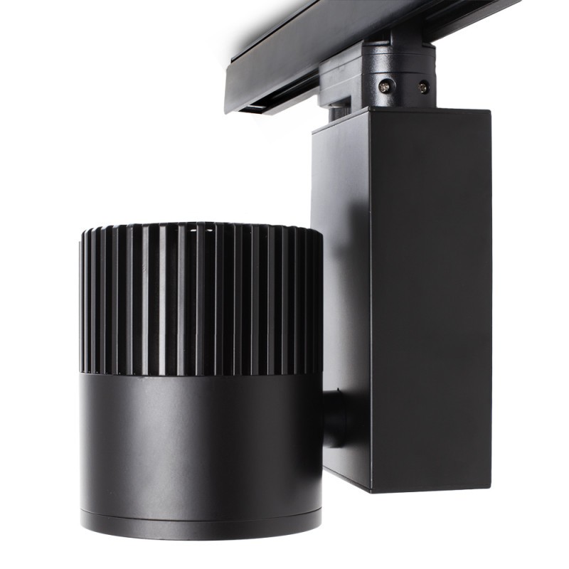 Foco de Carril LED  30W 2700Lm CRI90 4200ºK Trifásico UGR17 50.000H [JW-TR30W-BLACK-W]