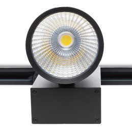 Foco de Carril LED  30W 2700Lm CRI90 4200ºK Trifásico UGR17 50.000H [JW-TR30W-BLACK-W]