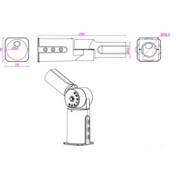 Brazo Articulado Farola 180º