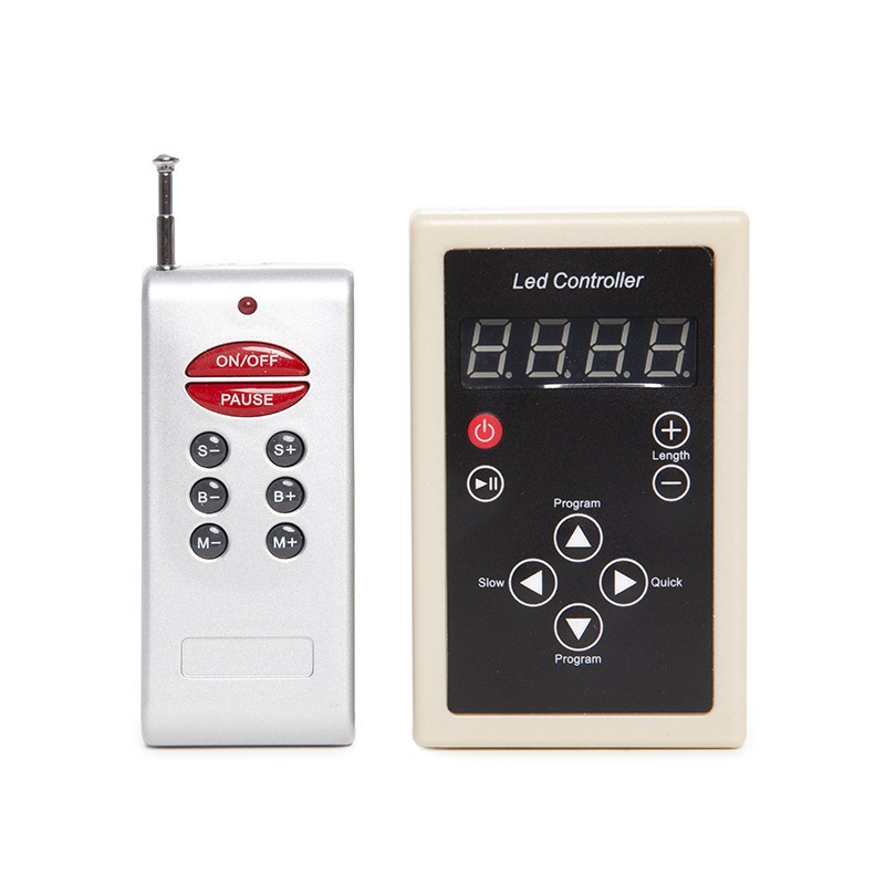 Controlador Tira Digital 12VDC Mando a Distancia