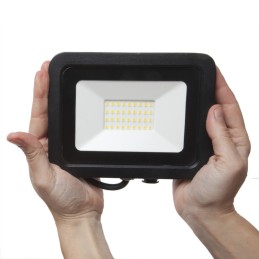 Foco Proyector LED 30W 2.700Lm 4000ºK IP65 SLIM 40.000H [LL-17-1031-01]
