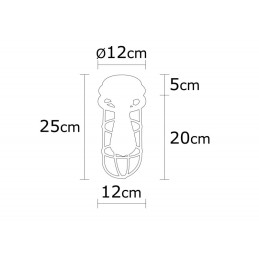 Lámpara de Techo \"Brest\" [OPV-525NOR1495]