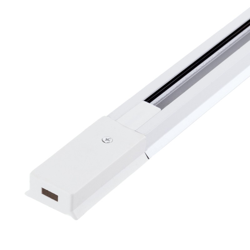 Carril Monofásico Focos LED 1M Blanco