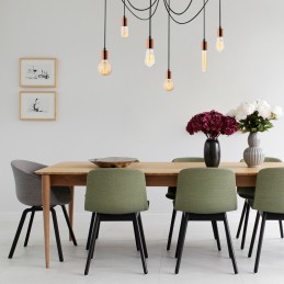 Lámpara Colgante \"Petion-Ville\" [OPV-536NTD1124]