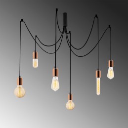 Lámpara Colgante \"Petion-Ville\" [OPV-536NTD1124]