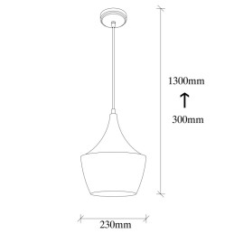 Lámpara Colgante \"Ch\'ongjin\" [OPV-892OPV1422]
