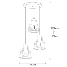 Lámpara Colgante \"Sorocaba\" [OPV-892OPV1780]