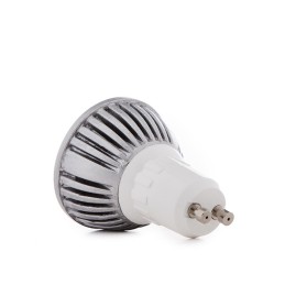 Bombilla LED GU10 3W 300Lm 6000ºK 40.000H [JL-GU10-3X1W-A-CW]