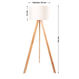 Lámpara de Suelo  \"Pyongyang\" [OPV-780SGN2418]