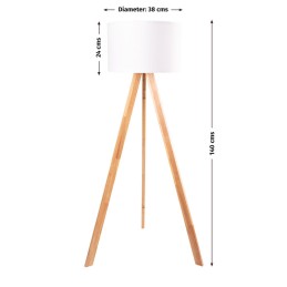 Lámpara de Suelo  \"Pyongyang\" [OPV-780SGN2418]