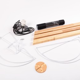 Lámpara de Suelo  \"Pyongyang\" [OPV-780SGN2418]