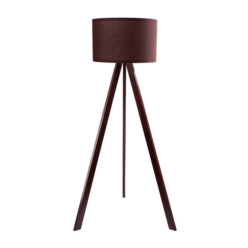 Lámpara Suelo \"AYD-1526\" Marrón 1xE27 Sin Bombilla [OPV-780SGN2427]