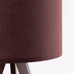 Lámpara Suelo \"AYD-1526\" Marrón 1xE27 Sin Bombilla [OPV-780SGN2427]