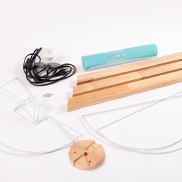 Lámpara de Suelo  \"Kano-1\" [OPV-780SGN2435]