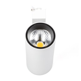 Foco de Carril LED  15W 1200Lm CRI85 4200ºK Lumiastra Monofásico 40.000H [LUM-ATH070015-W-W]