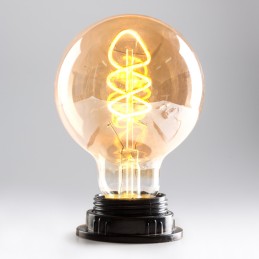 Bombilla LED E27 4W 380Lm 2000ºK Filamento 40.000H [WR-G80-4W-R]