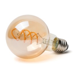 Bombilla LED E27 4W 380Lm 2000ºK Filamento 40.000H [WR-G80-4W-R]