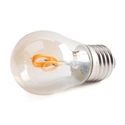 Bombilla LED E27 4W 380Lm 2000ºK Filamento 40.000H [WR-G45-4W-R]